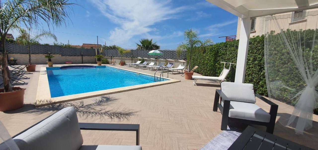 טראביה Villa Marianna Con Piscina Privata Ampi Spazi Esterni E Wifi Free מראה חיצוני תמונה